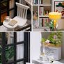 DIY Dollhouse Miniature Kit with Furniture, 3D Wooden Miniature House with Dust Cover and Music Movement, Miniature Dolls House kit (FREE POSTAGE) Image 6