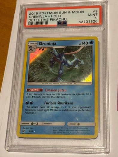 Pokemon 2019 Greninja PSA 9