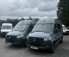 Mercedes Sprinter Workshop Van.