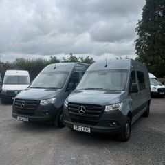 Mercedes Sprinter Workshop Van.