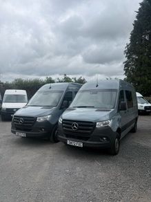Mercedes Sprinter Workshop Van.