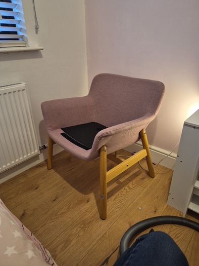 Ikea Vedbo Pink Armchair