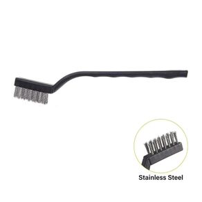 3PCS 7inch Mini Steel Brass Wire Brush Paint Rust Remover For Industrial Devices Surface/Inner Polishing Cleaning Brush