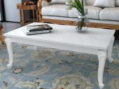 Coffee Table 115x65x42 cm High Gloss White