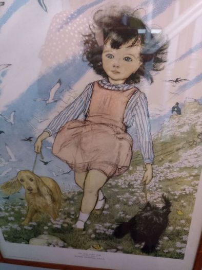2 X Vintage Muriel Dawson Nursery Prints