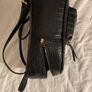 Black Crocodile Style Handbag Backpack Image 5