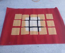 Red & Yellow Rug 120cm x 170cm
