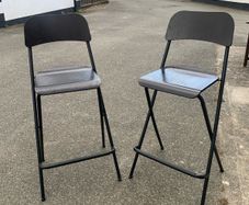 Bar stool foldable x 2