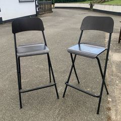 Bar stool foldable x 2