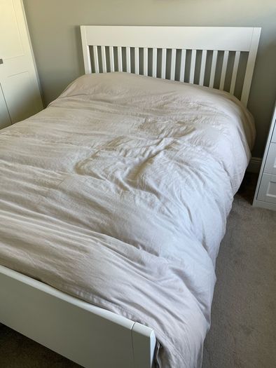 Ikea IDANAS double bed frame