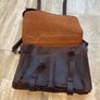 Crazy horse leather satchel Image 4