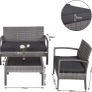 _Polyrattan Lounge Set, Balcony Seating Image 5