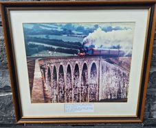 Merlin No 85 Craigmore Viaduct Framed Railway Photo 26 inches