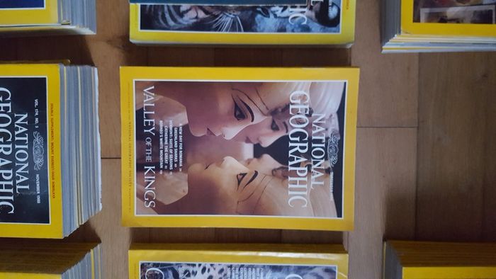 National Geographic magazines x 400 from early 20th century to 2009