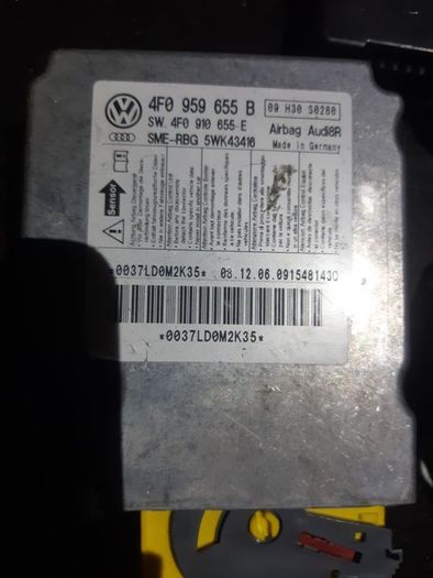 Audi A6 4F C6 Airbag Control Unit ECU 4F0959655B
