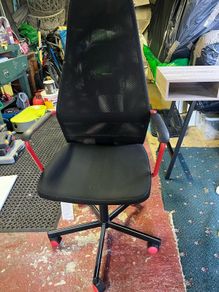 Ikea Huvudspelare Gaming Chair, Black