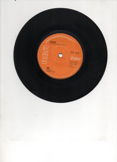 Nilsson Everybodys Talkin 1969 Uk Pressing 45