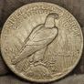 USA United States 1925 Silver Peace Dollar Image 2