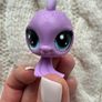 Littlest Pet Shop LPS Lucky Fortune Cookie Brant The Fish approx. 2" Figure Wave 4 Used Please look at the pictures Image 3