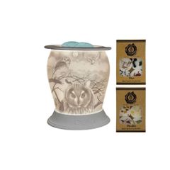 Owl Porcelain Electric Melt Burner With Naked Melts