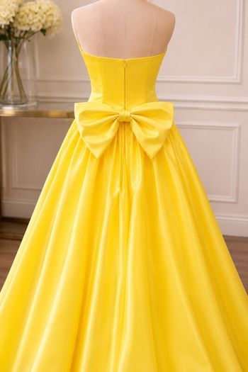 Melbourne yellow debs dress Size Large