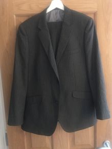 Butler and webb 2 piece gray suit