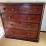 Mahogany chest of drawers Image 2