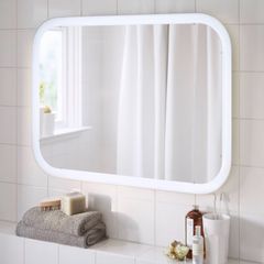 mirror with LED lights