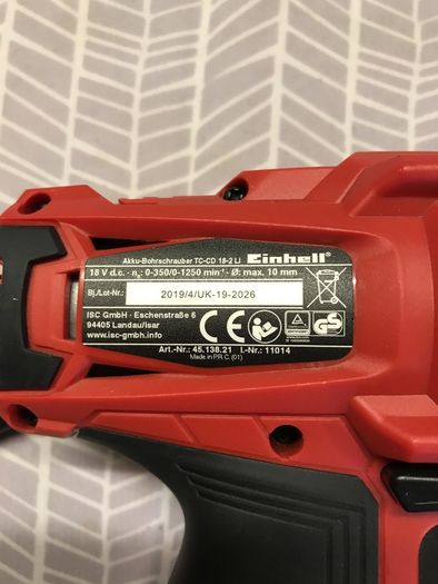 Einhell 18V Drill