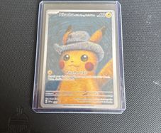 Pikachu with grey felt hat