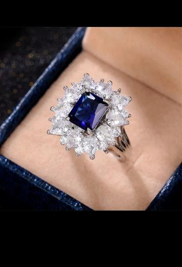 Sterling Silver Gemstone Ring