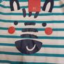 NEW Boys Du Pareil Au meme Zebra Romper Suit Age 2 Image 2