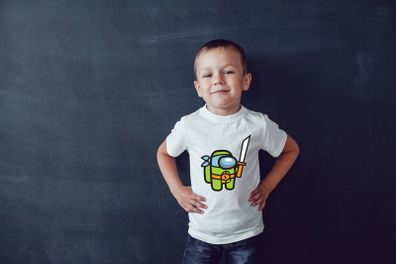 Among us custom t-shirts, Among us TMNT t-shirts, Ninja Turtles t-shirts for adults and kids