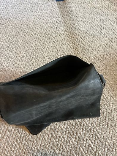 leather bag hand made in the US shoulder bag