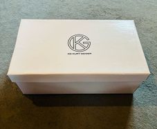 KG by Kurt Geiger Patent Leather Tuxedo Shoes (Size 8 UK)