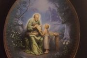 Saint Joseph Ltd edition plate free postage
