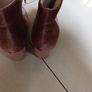 Primark  Pink Velvet Overlay Ankle Boots. S.6 Image 4
