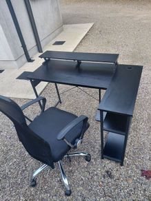 Computer Desk / Gaming Desk and Chair