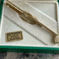 22carat gold plate golf clip