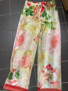 silk pants
