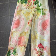 silk pants