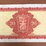 Irish Twenty Pound Lavery Note Image 2