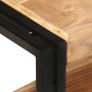 TV Cabinet 150x30x40 cm Solid Acacia Wood Image 4