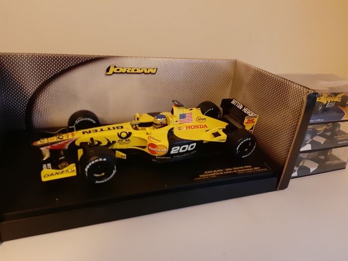 Jordan F1 Model Jean Alesi Rare ed1:18