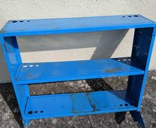 Steel shelving