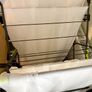 4 x Panels of Cream Voile 57" wide x 90" drop - 2 pairs Image 8