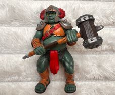 ELC Tower Of Doom Ogre With Hammer Troll Figure Dungeon Orc Mythical approx. 9 cm. Used Please see photos