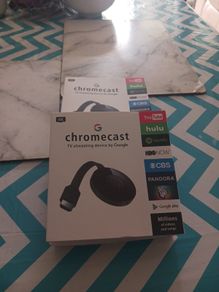 chromcast. tv.streaming device