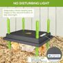 Chick Brooder Heating Plate, 10"x12"Chicken Brooder Heater with Adjustable Height for Baby Chick & Duckling, 20W Brooder Plate for Up to 15 Chick, Replacement Heat Lamp Warm Like Mother Hen Image 7