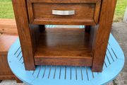 bedside table with drawer